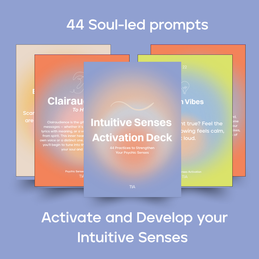 Intuitive Senses Activation Deck (Digital & Printable)
