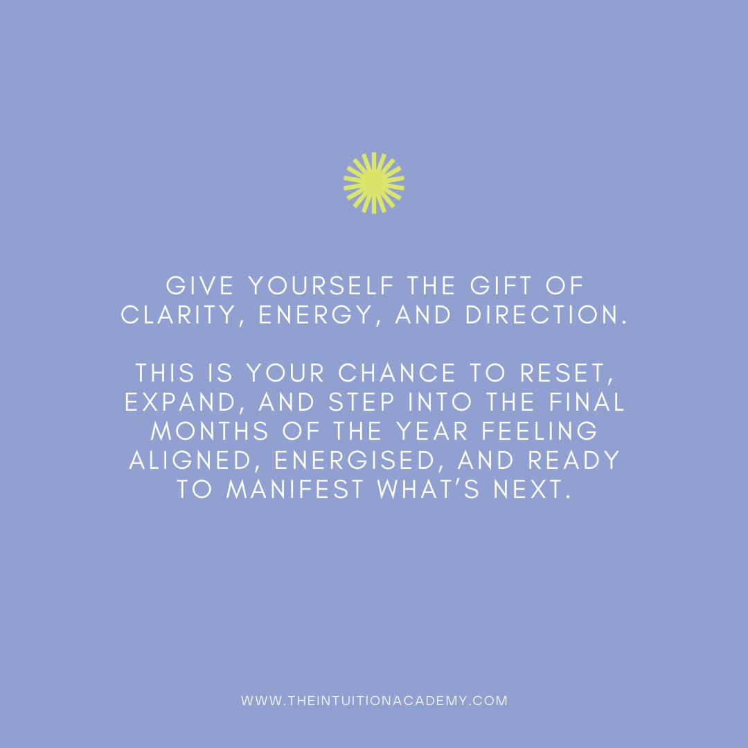 End the Year Aligned: Energy, Intuition & Manifestation- virtual