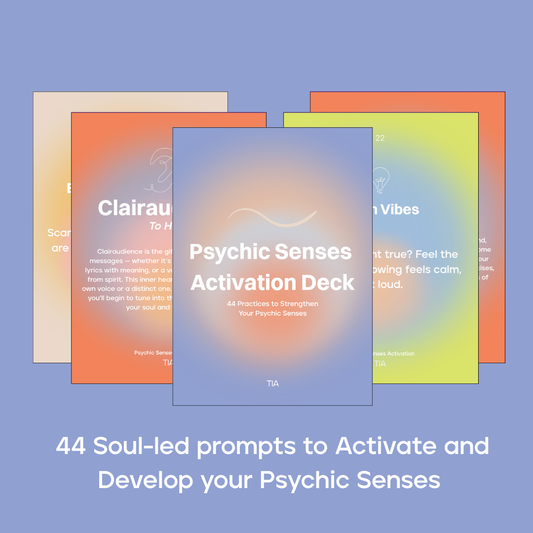Intuitive Senses Activation Deck (Digital & Printable)
