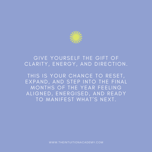 End the Year Aligned: Energy, Intuition & Manifestation-  virtual